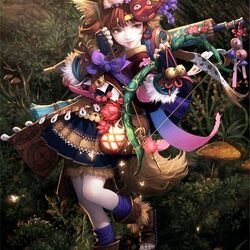 Пазл: Кицунэ