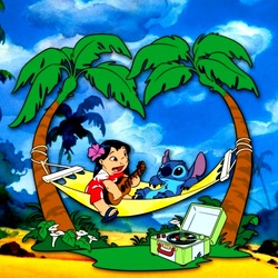 Пазл: Лило и Стич