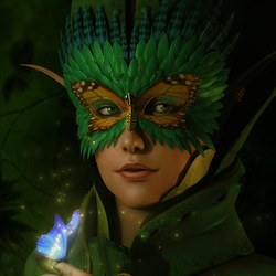 Пазл: Лесная эльфийка