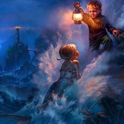 Пазл: Маленькая русалочка