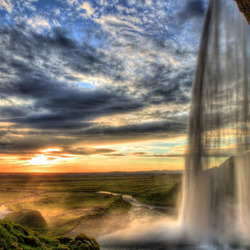 Пазл: Водопад