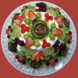 Пазл: Фруктовый тортик