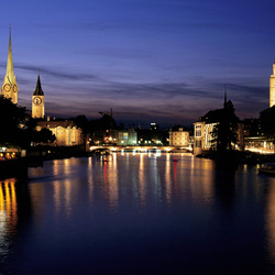 Пазл: Ночной Цюрих