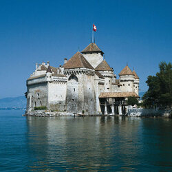 Пазл: Шильонский замок