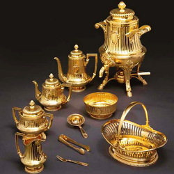 Пазл: Антикварное серебро с позолотой