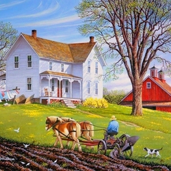 Пазл: Пахота