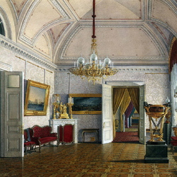Пазл: Виды залов Зимнего дворца