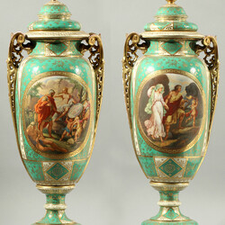 Пазл: Антикварные вазы