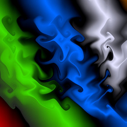 Пазл: Цветные полосочки