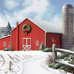 Пазл: Зимний пейзаж