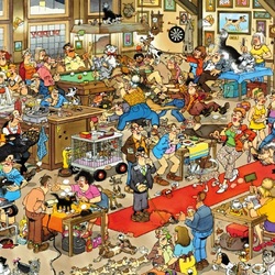 Пазл: Выставка собак