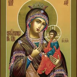 Пазл: Икона Божией Матери 