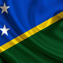 Пазл: Флаг Соломоновых островов