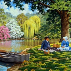 Пазл: На пикнике