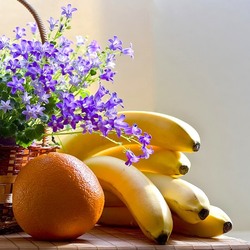 Пазл: Натюрморт с колокольчиками