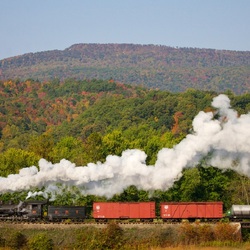 Пазл: Ретро-поезд