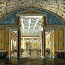 Пазл: Виды залов малого Эрмитажа