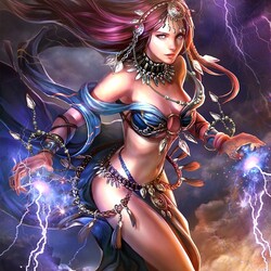 Пазл: Повелевающая молниями