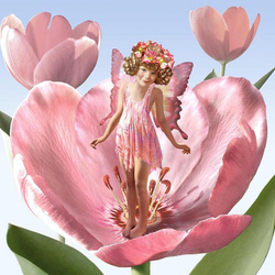 Пазл: Цветочная фея