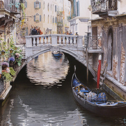 Пазл: Мостик в Венеции