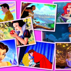 Пазл: Принцессы Диснея