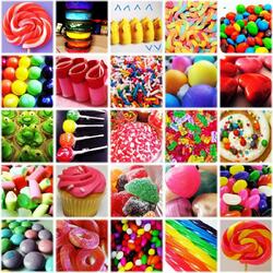 Пазл: Разноцветные лакомства