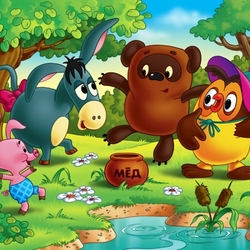 Пазл: Старый добрый мультик