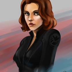 Пазл: Чёрная вдова