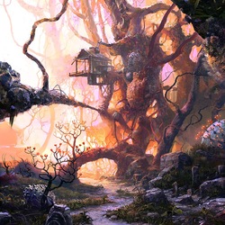 Пазл: Дом на дереве