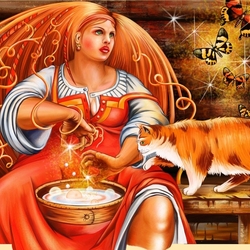 Пазл: Ворожея