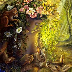 Пазл: The Wood Nymph/Лесная нимфа
