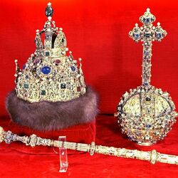 Пазл: Скипетр и держава «Большого наряда» царя Михаила Романова
