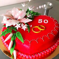 Пазл: Поздравительный торт