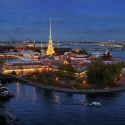 Пазл: Петропавловская крепость. Санкт-Петербург