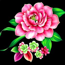 Пазл: Китайские картины на шелке