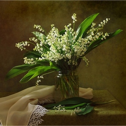 Пазл: Букет ландышей