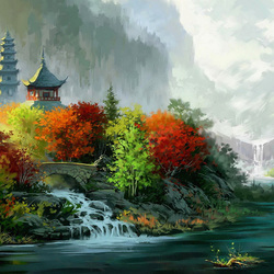 Пазл: Высоко в горах