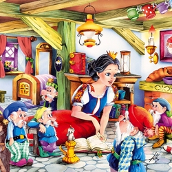 Пазл: Белоснежка