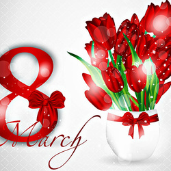 Пазл: С 8 Марта!