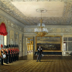 Пазл: Виды залов Зимнего дворца