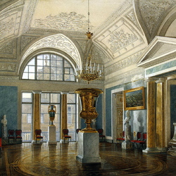 Пазл: Виды залов Зимнего дворца
