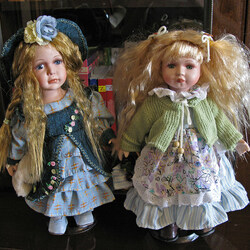 Пазл: Фарфоровые куклы