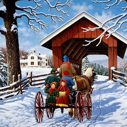 Пазл: В гости к бабушке