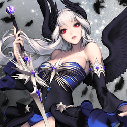 Пазл: Черная волшебница