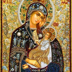Пазл: Икона Божией Матери «Утоли моя печали» 