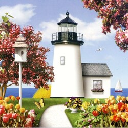 Пазл: Маяк