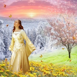 Пазл: Весна заглянула