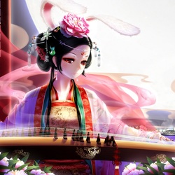 Пазл: Музыкантша