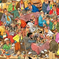 Пазл: Шахматный клуб