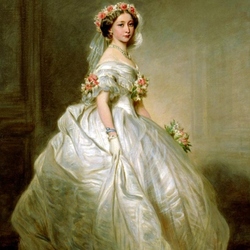 Пазл: Принцесса Алиса в свадебном платье